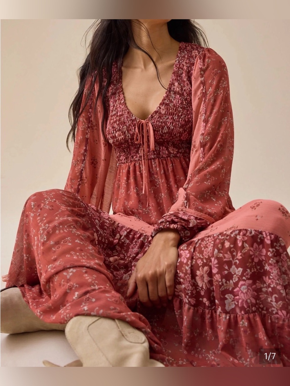 Altar’d State Jolie boho maxi dress
